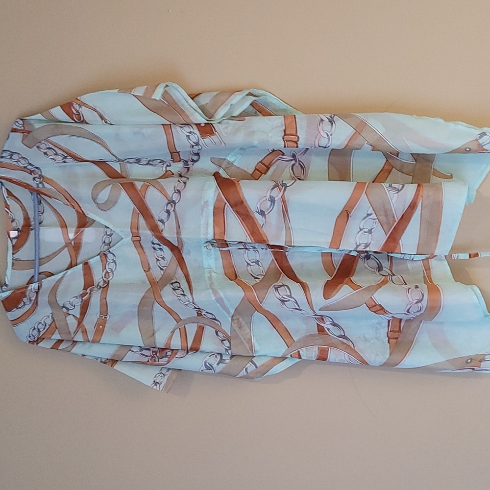NWOT Swimwear cover up chiffon Robes medium size